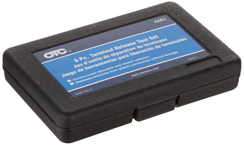 OTC 4461 6-Piece Automotive Terminal Release Tool Set with Case - Image 5