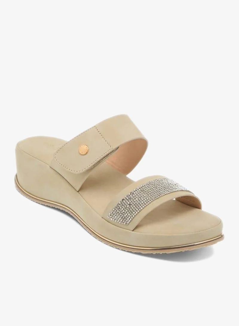 Womens Embellished Slip-On Strap Sandals Ramadan Collection