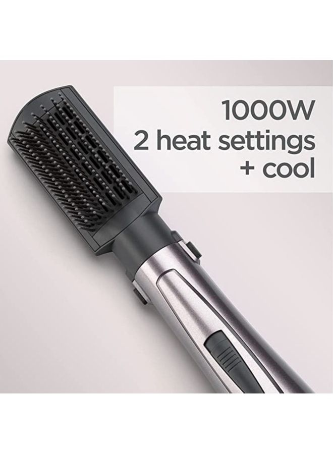 Babyliss Air Styler Brush Powerful 1000W, 4 In 1 Interchangable Attachments For Hair Drying, Curling, Shaping & Smoothing Ionics As136Sde - Image 4