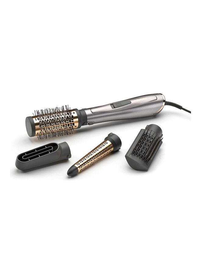 Babyliss Air Styler Brush Powerful 1000W, 4 In 1 Interchangable Attachments For Hair Drying, Curling, Shaping & Smoothing Ionics As136Sde - Image 1