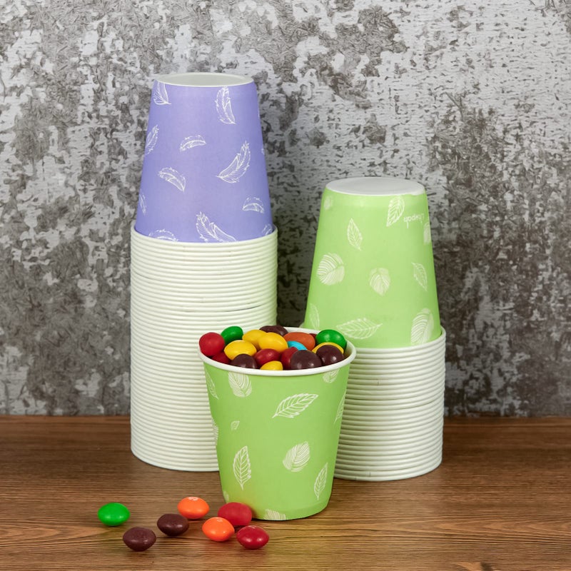 LITOPAK 600 Pack 5 oz Small Disposable Cups  Disposable Paper Cups  Mini Paper Cups  Colorful Disposable Mouthwash Cups for Parties  Picnics  Barbecues  Travel  and Events - Image 5