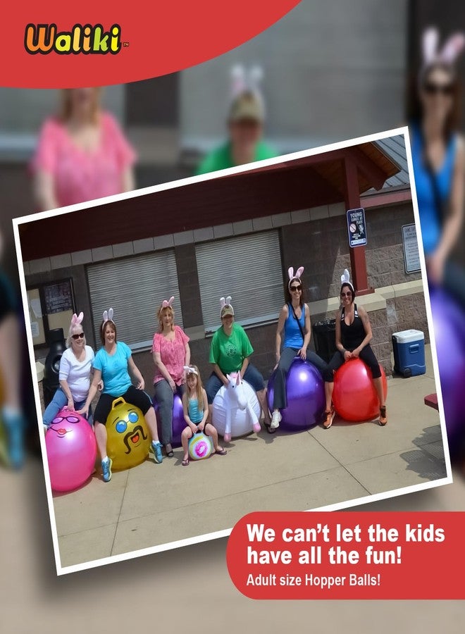 WALIKI Hopper Ball for Adults | 29" Jumping Ball | Hippity Hop | Fun Outdoor Game for Parties & Family Activities - Image 5