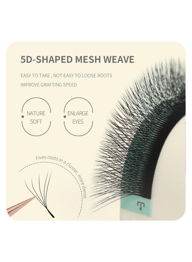 ANNAFRIS 5D Premade Fan W Shape Eyelash Extensions 0.07 D Curl 815Mm Mix Volume Self Fanning False Lashes Makeup Supplies Professional Use Lash Extension(0.07 D 815Mm Mix) - Image 2