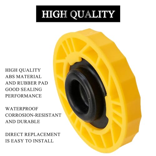AUPARTIK Brake Master Cylinder Fluid Reservoir Cap 68211910AB Fit for Jeep Wrangler 2018 Cherokee 2014-2020 Compass 2017-2020 for Chrysler 200 2015-2017 Pacifica 2017-2020 - Image 3
