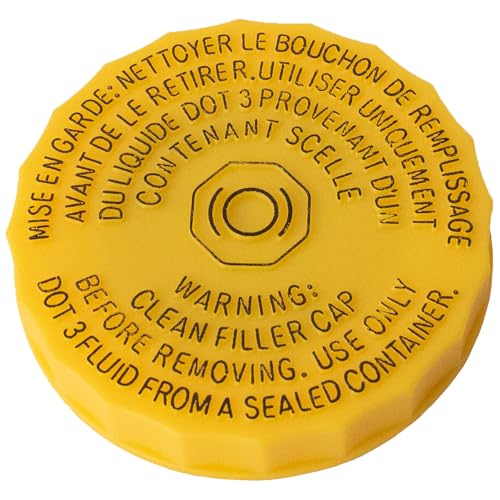 AUPARTIK Brake Master Cylinder Fluid Reservoir Cap 68211910AB Fit for Jeep Wrangler 2018 Cherokee 2014-2020 Compass 2017-2020 for Chrysler 200 2015-2017 Pacifica 2017-2020 - Image 1