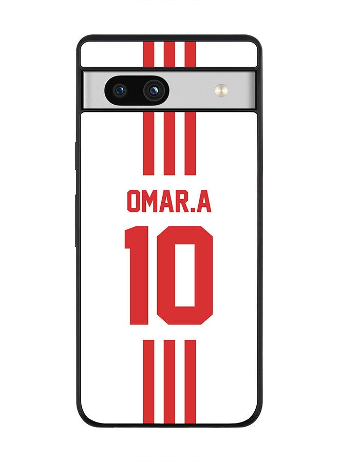 Stylizedd Rugged Black edge case for Google Pixel 7a 5G Slim fit Soft Case Flexible Rubber Edges Anti Drop TPU Gel Thin Cover-UAE-Omar.A - Image 1