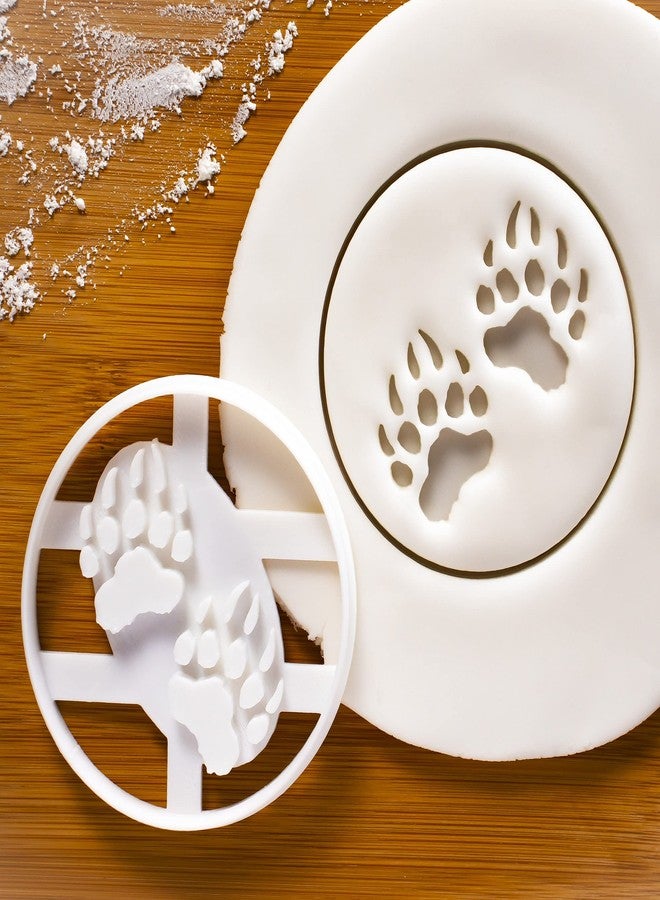 Bakerlogy Bear Paw Prints cookie cutter, 1 piece - Bakerlogy - Image 2