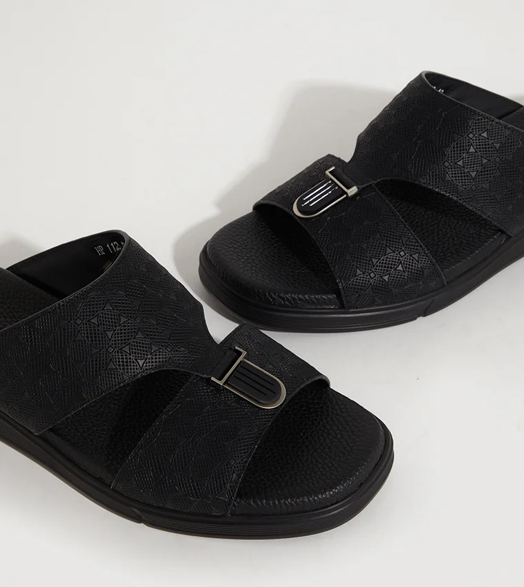 Hush Puppies  Hush Puppies Men's Black Sandals for Men | Best Price UAE