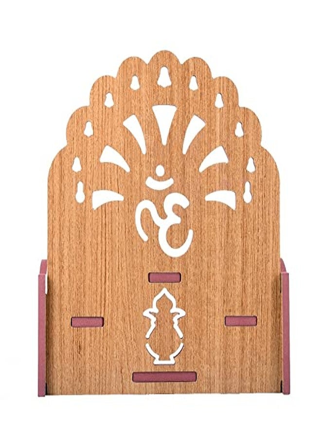 Krupasadhya Handmade Beautiful Wooden Temple/Home Temple/Puja Mandir/Wall Hanging and Table Top Home Mandir Temple/Home Decor Beautiful Wooden Temple - Image 5