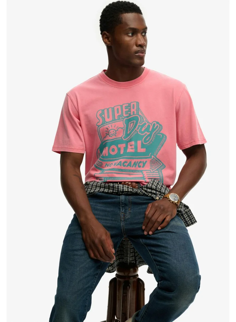 Superdry  Roadside Trade Loose T-Shirt for Men | Best Price UAE