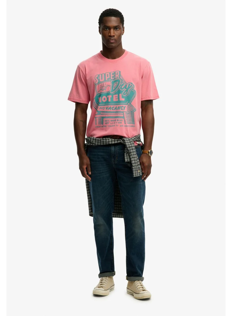 Superdry  Roadside Trade Loose T-Shirt for Men | Best Price UAE