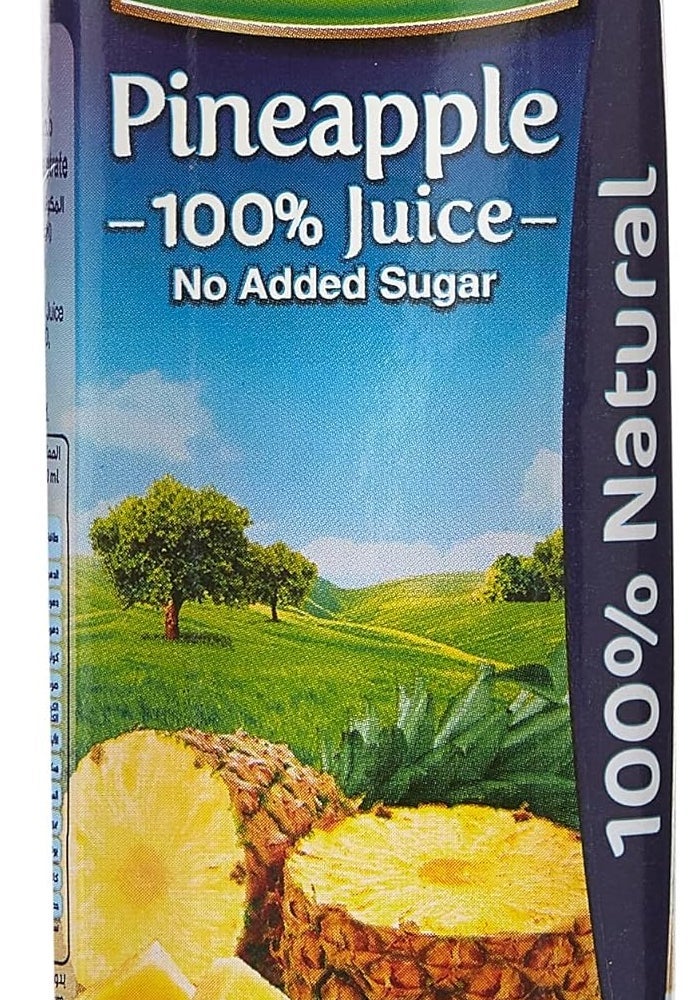 Lacnor 100% Pineapple Juice - No Added Sugar