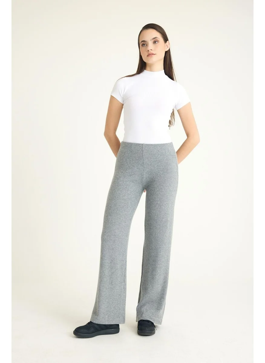 كوتن كونسيبت Comfortable Fit Wide Leg Women's Trousers