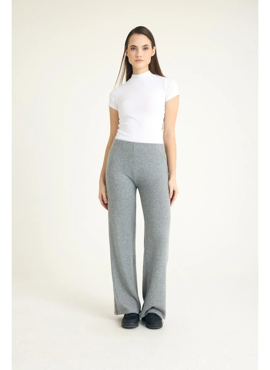 كوتن كونسيبت Comfortable Fit Wide Leg Women's Trousers