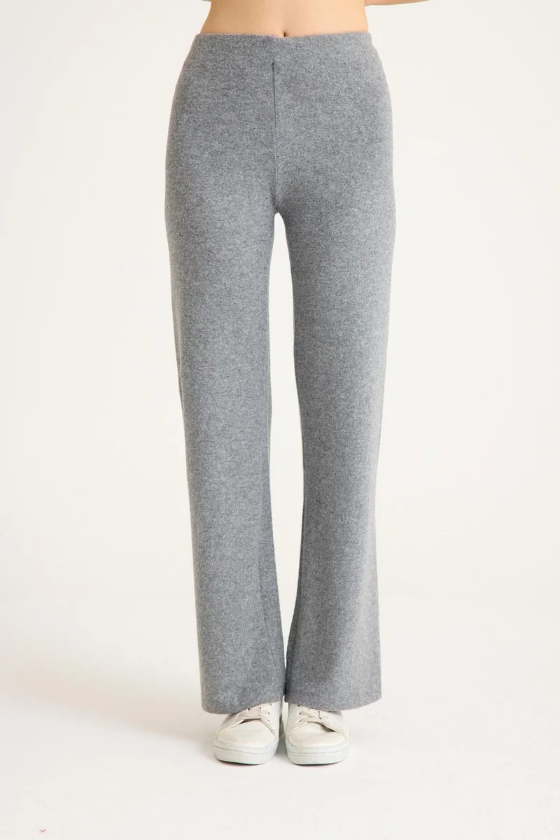 Cotenconcept Comfortable Fit Wide Leg Women's Trousers