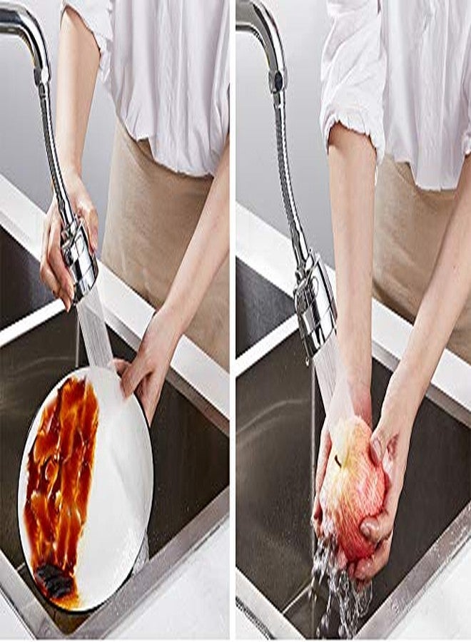 Roktry Movable Kitchen Head Shower Faucet 360° Rotatable Faucet Sprayer Sprinkler Replacement Anti -Splash Tap Booster Shower and Water Saving for Kitchen Bathroom Water Sprayer - Image 2