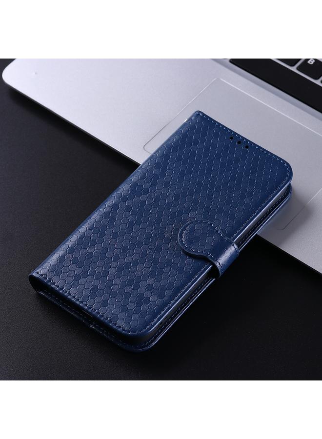 S-TOP Case For Nothing CMF Phone 1 Honeycomb Dot Texture Leather Phone Case - Image 2