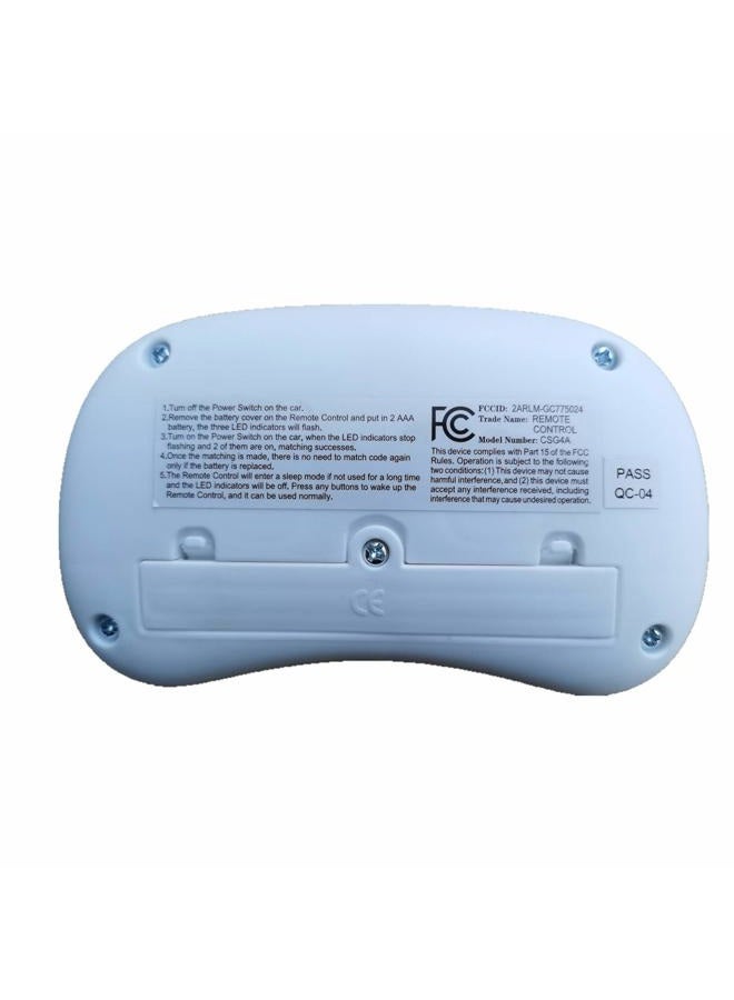 weelye CSR-12T-1A 12V Children's Power Riding car 2.4G Bluetooth Remote Control and Receiver kit Controller Control Box Accessories Children's Electric Riding car Replacement Parts - Image 4