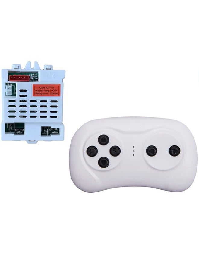 weelye CSR-12T-1A 12V Children's Power Riding car 2.4G Bluetooth Remote Control and Receiver kit Controller Control Box Accessories Children's Electric Riding car Replacement Parts - Image 1