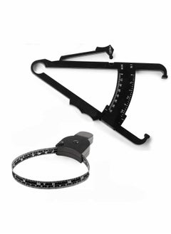 Measuring Tape and Body Fat Caliper for Analyzer Tool - 2 Pack