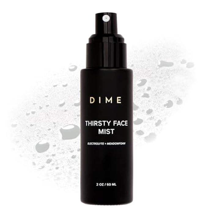 DIME Beauty Thirsty Face Mist with Electrolytes, Meadowfoam, and Sea Buckthorn, Hydrating Facial Spray, 2 oz / 60 ml - Image 1