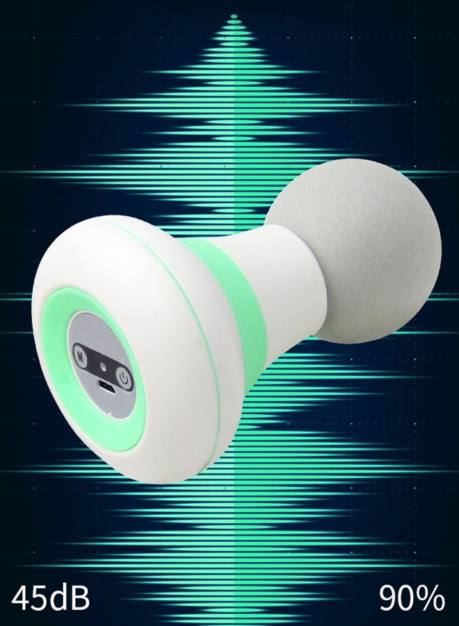 إسكدنيا مدلك الظهر المحمول الكهربائي باليد، قابل للشحن عبر USB، مع 6 وسائط اهتزاز مختلفة، يستخدم لتدليك الرقبة، الكتف، الساق، والقدم، ويوفر تجديدًا رياضيًا. - Image 2