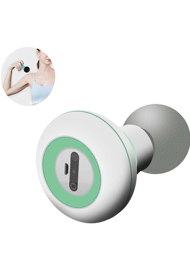 إسكدنيا مدلك الظهر المحمول الكهربائي باليد، قابل للشحن عبر USB، مع 6 وسائط اهتزاز مختلفة، يستخدم لتدليك الرقبة، الكتف، الساق، والقدم، ويوفر تجديدًا رياضيًا. - Image 1