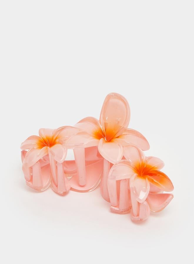 ستايلي مجموعة مشابك شعر بتصميم زهور (قطعتان) - Image 3