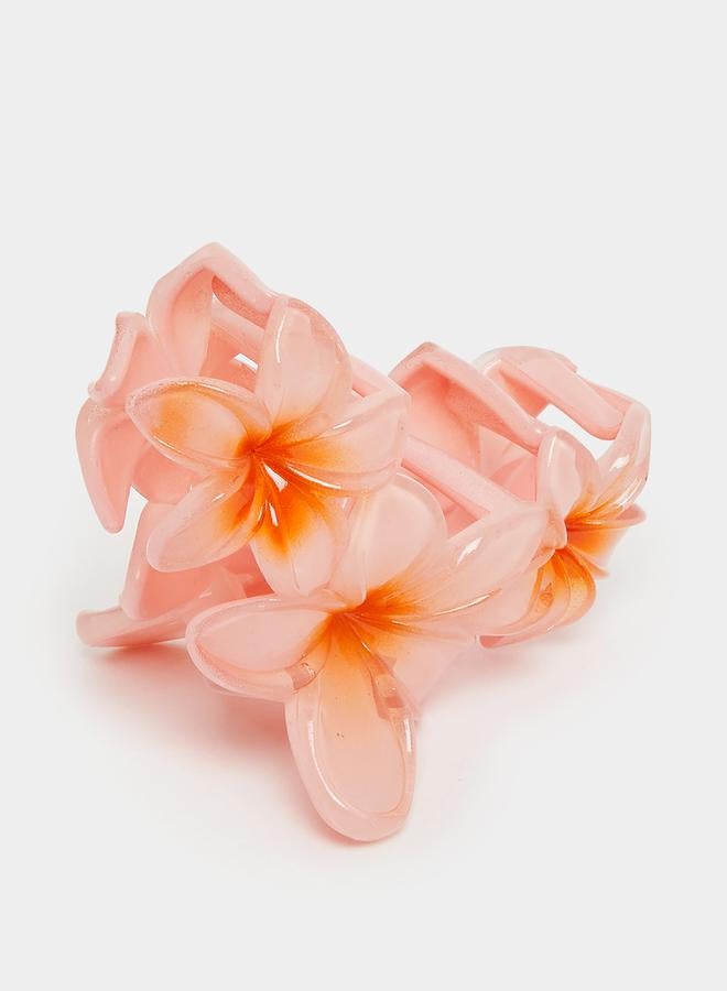 ستايلي مجموعة مشابك شعر بتصميم زهور (قطعتان) - Image 2