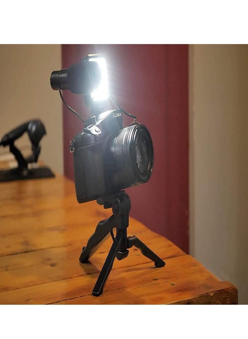 smartphone Vlogging Kit for Starter Video Recording, the set with Fill Light + Microphone + Tripod + Phone Clip for YouTube Tiktok Instagram Fitness Yoga - Image 4