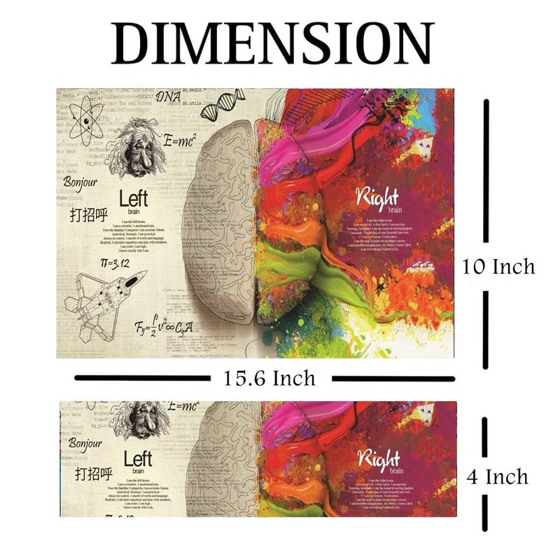 PIXELARTZ أغطية لابتوب للدماغ الأيسر والأيمن 15.6 بوصة أغطية/ملصقات لابتوب لديل-لينوفو-أيسر-إتش بي (FB-3052) - Image 4