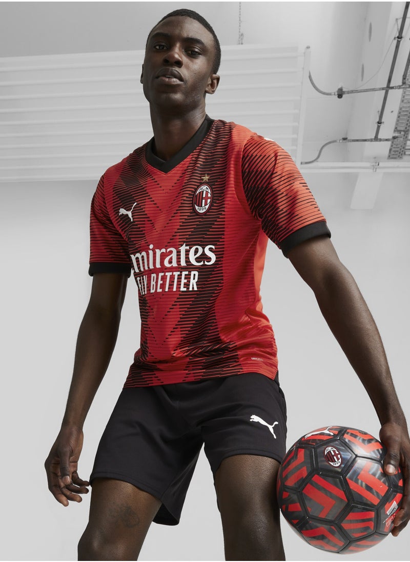 PUMA - AC Milan 23/24 Mens Red Home Jersey - Image 1