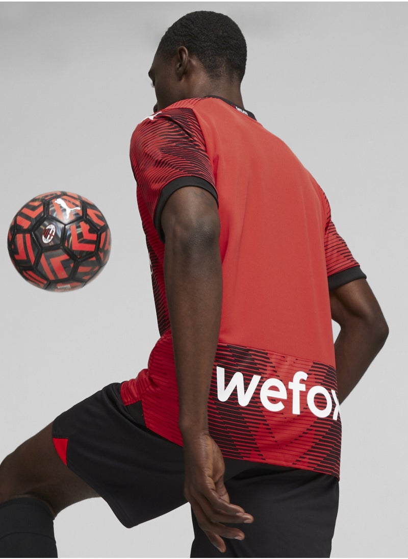 PUMA - AC Milan 23/24 Mens Red Home Jersey - Image 1