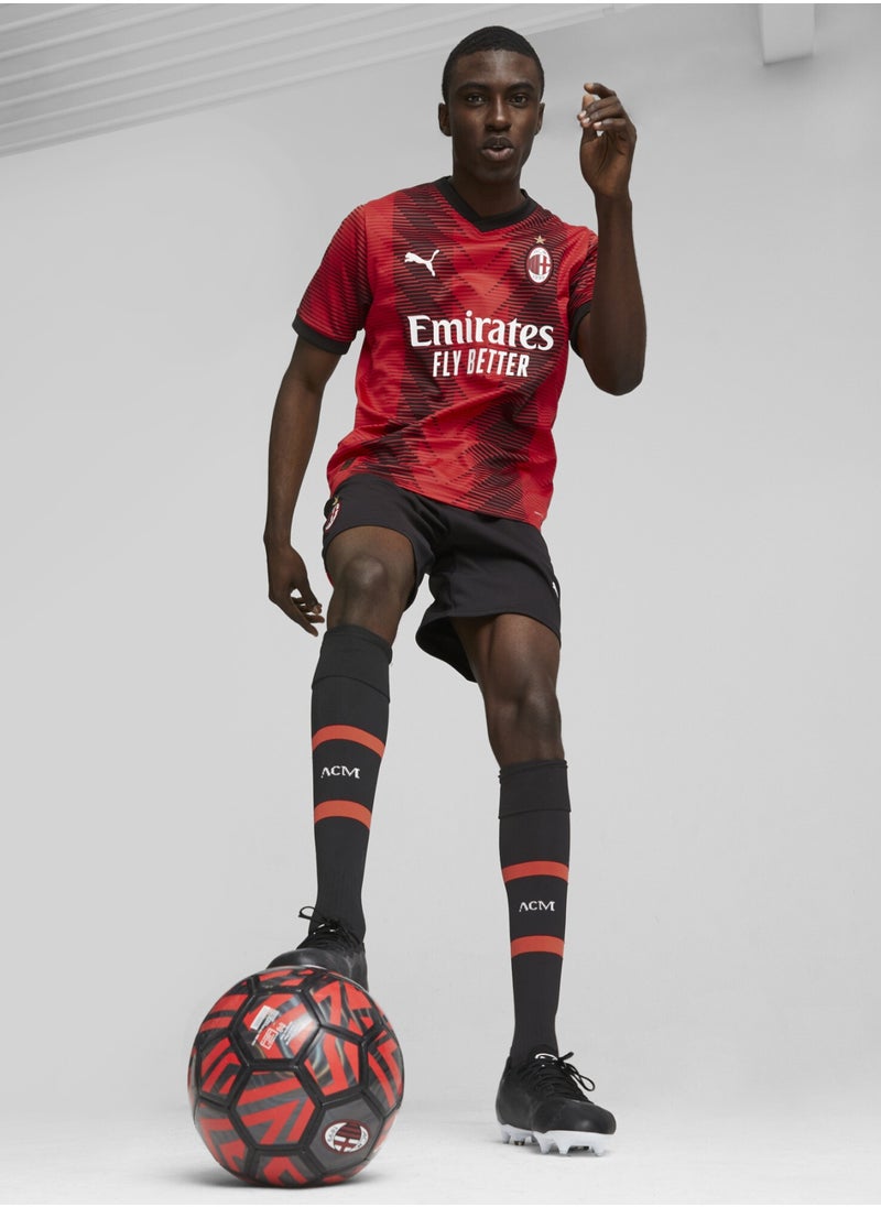 PUMA - AC Milan 23/24 Mens Red Home Jersey - Image 1