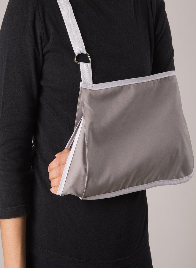 DMI Arm Sling, Shoulder, Elbow & Wrist Sling with Wrist Extender and Shoulder Immobilizer, Adjustable, Right or Left Side, Adult - Image 3