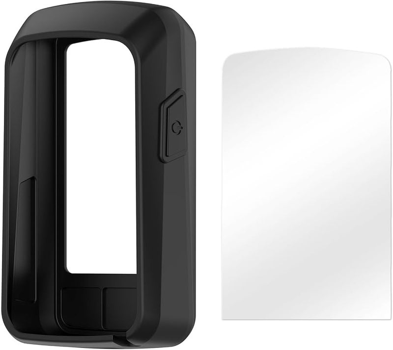 Elemnt Bolt Silicone Case Screen Protector Black For Wahoo Cycling Computer - Image 1