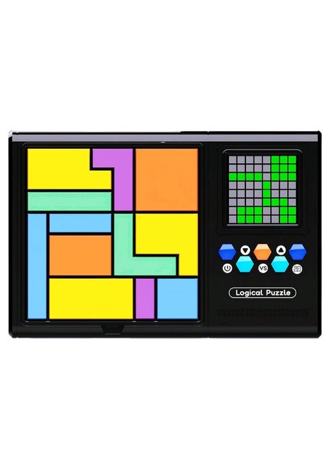 Smart Puzzle Game Console – 500 Levels, Maze Challenge, Interactive Logic & Concentration Game for Boys, Girls, and Parents, Brain Teasers for All Ages, Handheld Puzzle Game, Cognitive Skills Training, Family Fun, Educational Puzzle Console, Focus and Problem-Solving Game