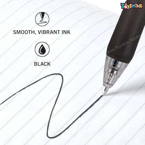 Toyshine 4Pc Movie Theme Fine 0.5mm ST Tip Kawaii Black Gel Ink Pen Set with Kawaii Batch Fine Stationary For School Office Supplies Kids Birthday Party Favor Return Gift - Image 2