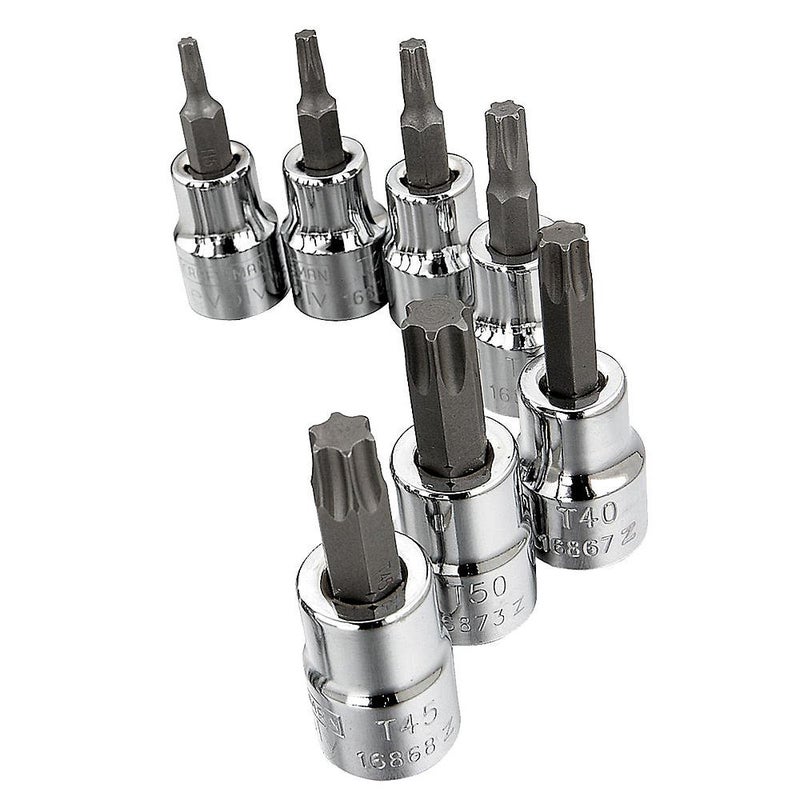 Craftsman 7 Piece Evolv Torx Bit Socket Set, 9-01005 - Image 2