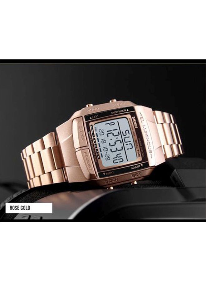 Men's Water Resistant Digital Watch 1381 - Image 3
