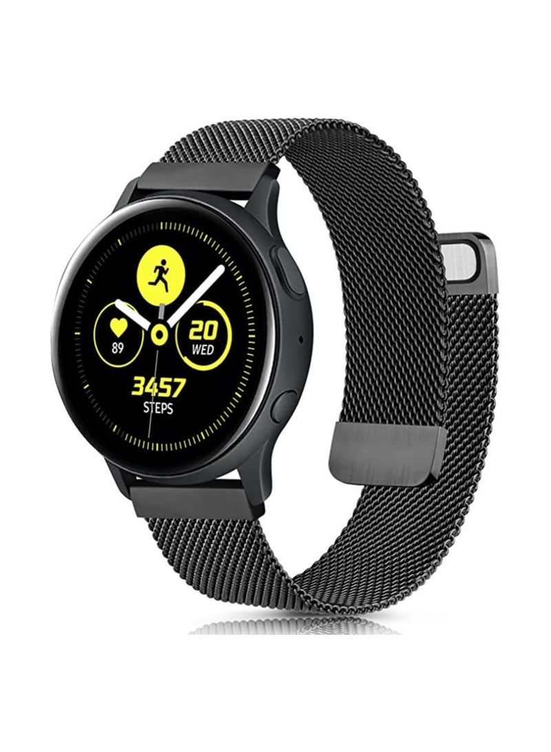 0mm Stainless Steel Mesh Metal Watch Band Strap Compatible for Samsung Galaxy Watch Active/Active 2 40mm / 44mm - Image 1