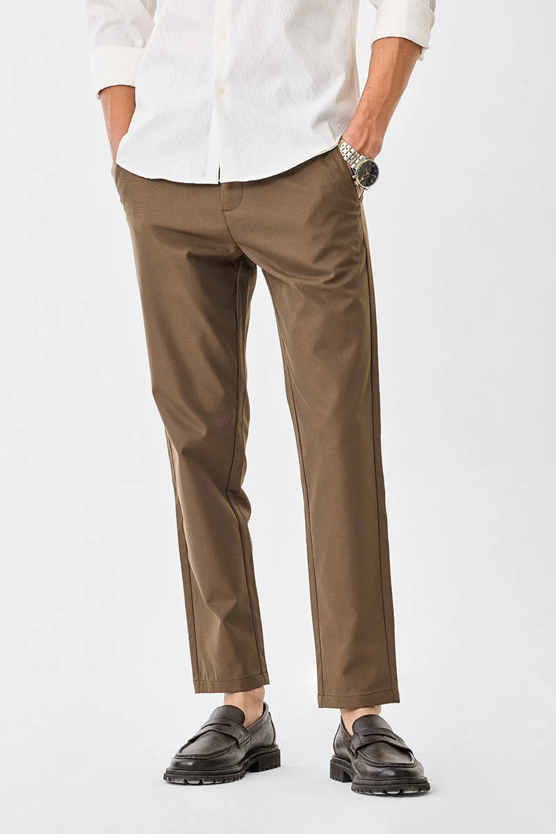 SNITCH Twill Regular Fit Trousers