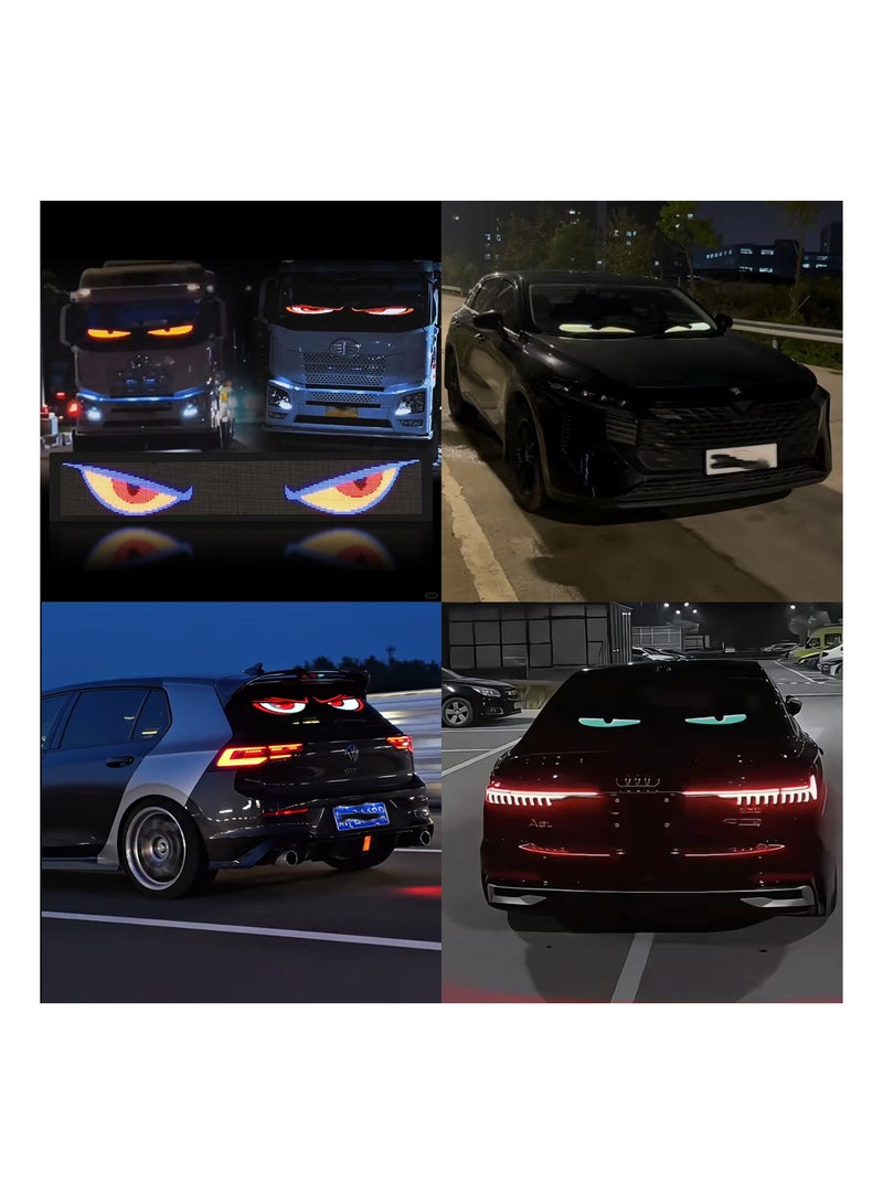 120×595mm Large Dynamic Light for Cars, LED Display Screen for Car Remote and APP Control - Image 3