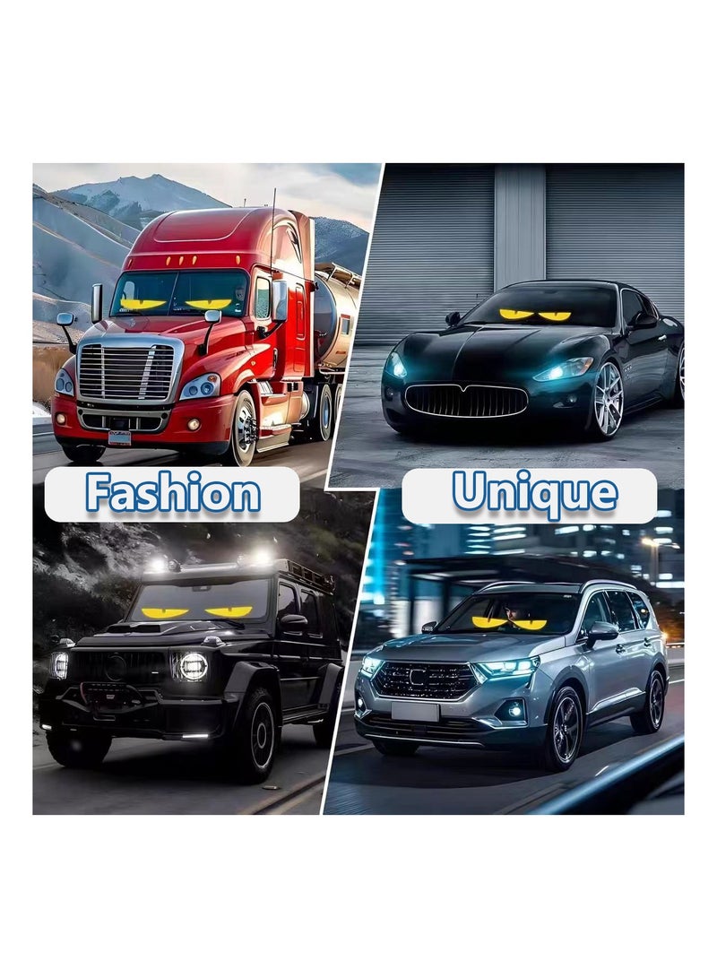 120×595mm Large Dynamic Light for Cars, LED Display Screen for Car Remote and APP Control - Image 2