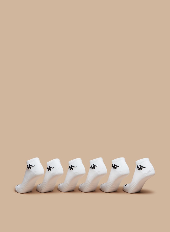 كابا جوارب رياضية بطول الكاحل بتفاصيل شعار - مجموعة من  قطع - Image 3