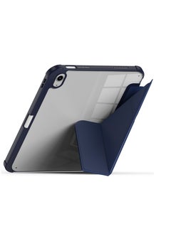 Terra iPad Terra Mini 6/2021 Cover with Smart Pen Holder Slim Smart Cover with Stand 2 in 1 Blue/Clear  - Image 4