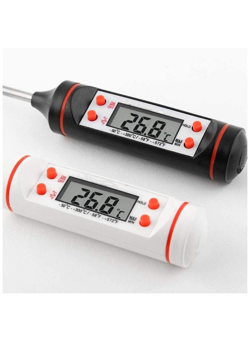 Rubik Pen Type LCD Food Thermometer Stainless Steel Pin Kitchen Temperature Measurement Tools  - Image 5