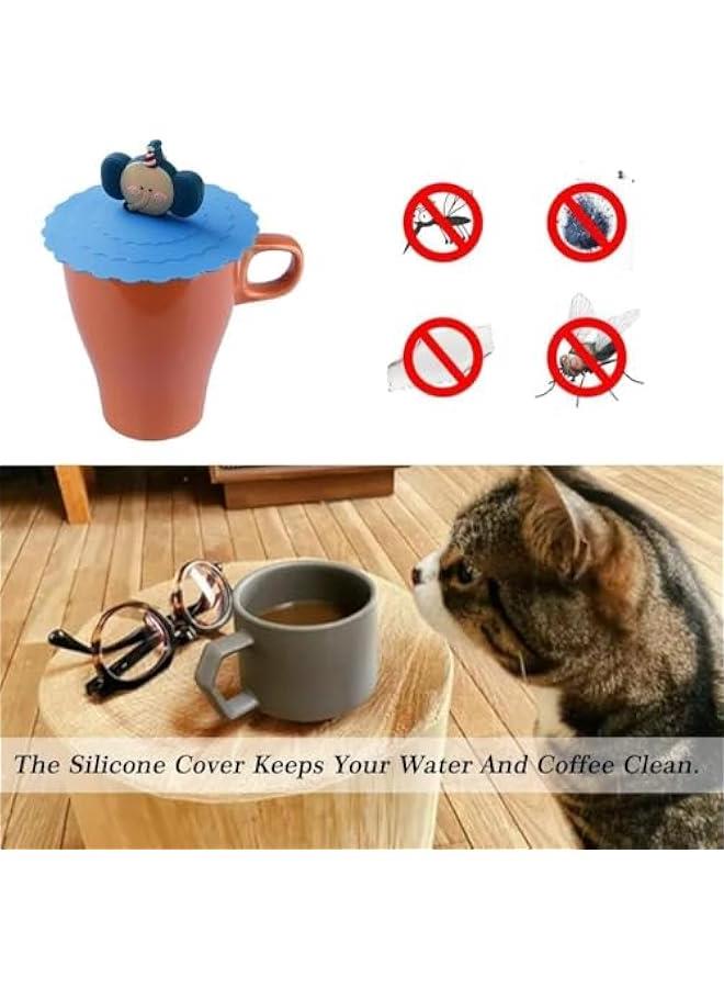 فايلكس اغطية اكوا زجاجية م ال م و، 6 قطع م اغطية الاكوا م ال الام غذائيا، اغطية اكوا مضادة للغار، غطاء اكوا دائري متكر م ال لكو القوة وكو اليذ مجموعة 1) - Image 3