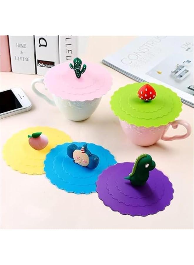 فايلكس اغطية اكوا زجاجية م ال م و، 6 قطع م اغطية الاكوا م ال الام غذائيا، اغطية اكوا مضادة للغار، غطاء اكوا دائري متكر م ال لكو القوة وكو اليذ مجموعة 1) - Image 5