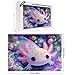 Ulord Great Jigsaw Puzzles for Adults 300 Pieces Cute Axolotl Colorful Bubbles Puzzles for Adults Toys Gift Family Decoration Kids Puzzle - Image 4
